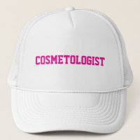 Typographie du COSMETOLOGUE en Cosmetologie rose