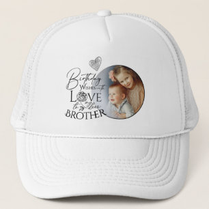 Casquette Typographie minimaliste pour l'anniversaire d'un f