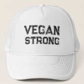 Casquette Typographie Vegan Strong Grungy (Devant)