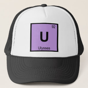 Casquette U - Ulysse Chimie Grecque Tableau Périodique