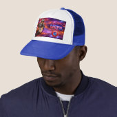 Casquette UEFA Cosmique (En situation)