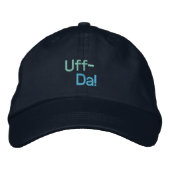 Casquette Uff-Da ! (Devant)