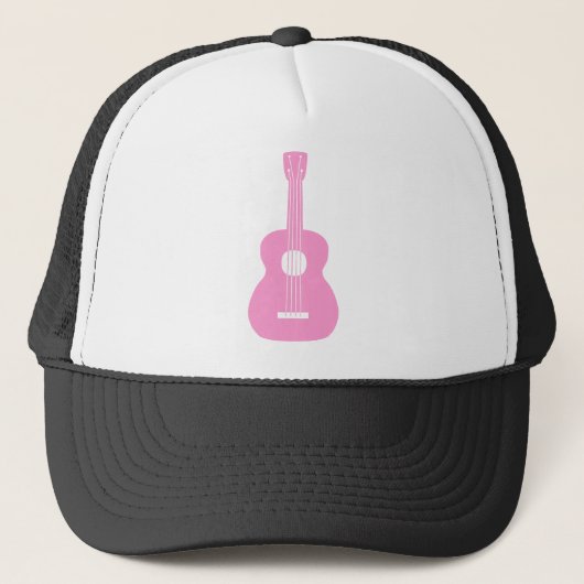 Casquette Ukulele - Rose (Devant)