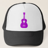 Casquette Ukulele - Violet (Devant)