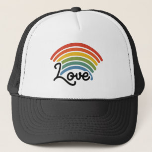 Casquette Un arc-en-ciel d'amour