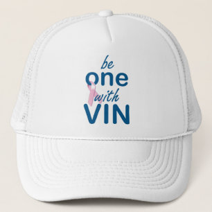 Casquette Un avec Vin avec le ruban