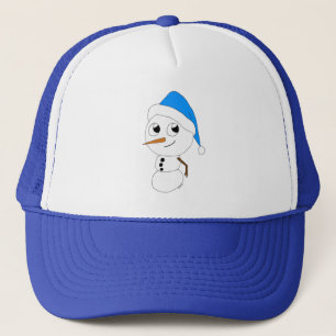Casquette un bonhomme de neige chibi