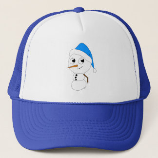 Casquette un bonhomme de neige chibi  