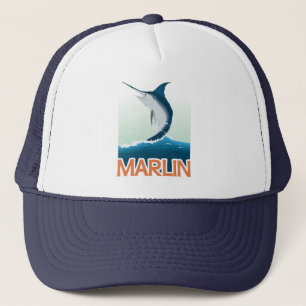 Casquette Un cadeau de pêche de mer : Marlin brillant