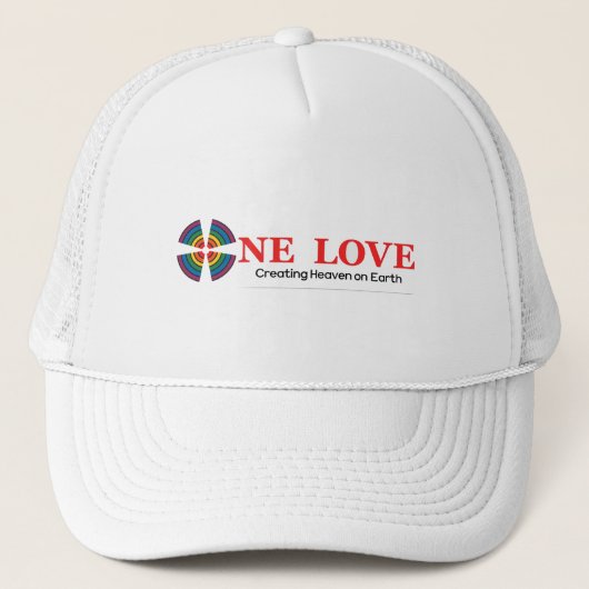 Casquette Un chapeau de camion d'amour (Devant)