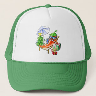 Casquette Un Chilli Noël À La Plage