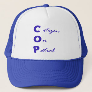 Casquette Un Citoyen Sur Un Chapeau De Camionneur De Patrol