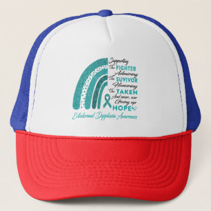 Casquette Un guerrier de la dysplasie ectodermique soutient 