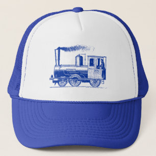 Casquette Un homme et son train - Marine