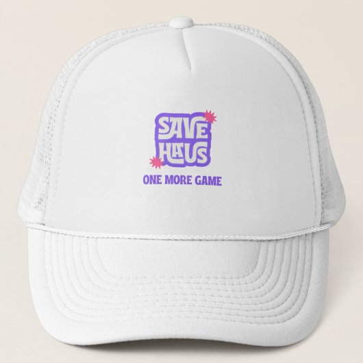 Casquette Un jeu de plus, style joueur classique (Devant)