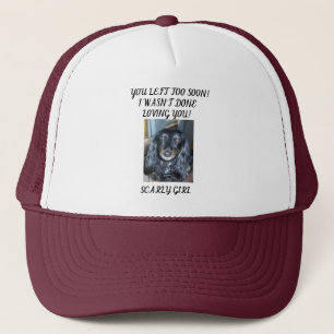 Casquette Un mémorial d'amour et des souvenirs à mon animal