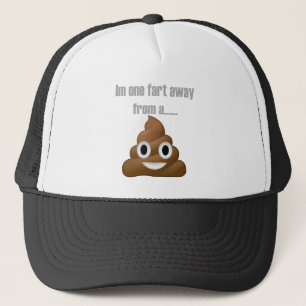 Casquette Un pet à partir de dunette-emoji - conception de