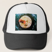Casquette Un voyage à la lune (Devant)