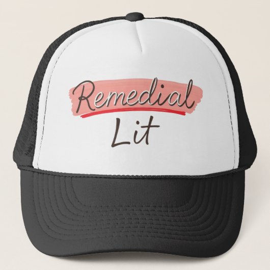 Casquette Underscored Remedial Lit Baseball Hat (Devant)