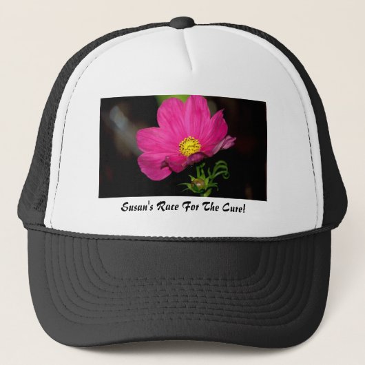 Casquette Une donation aux fonds de Cancer de Susan Komen (Devant)