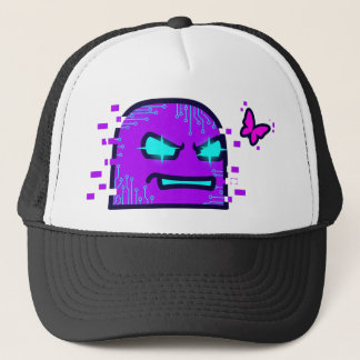 Casquette Une oeuvre numérique créative dans un style cyberp