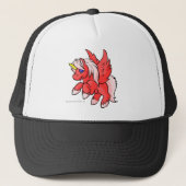 Casquette Uni rouge (Devant)