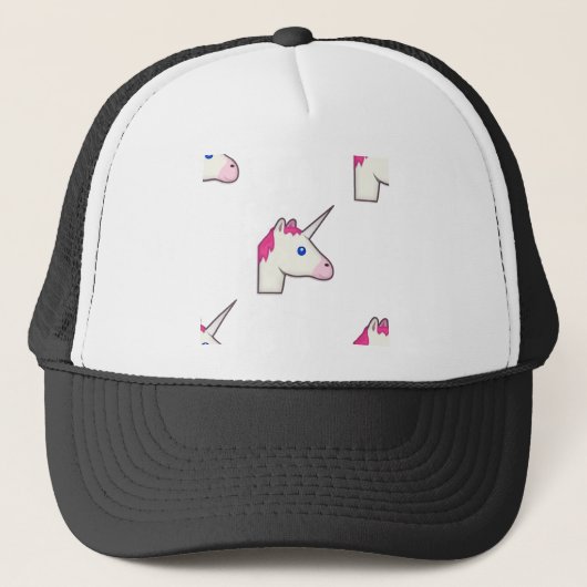 Casquette unicorn emoji (Devant)