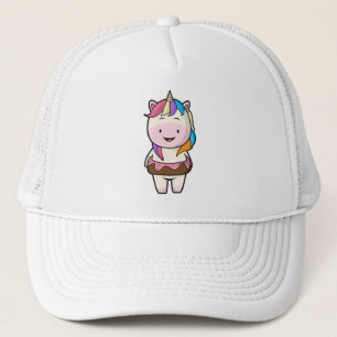 Casquette Unicorne avec beigne de chocolat