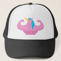 Unicorne Drôle À Gym Fitness Training Trucker Hat