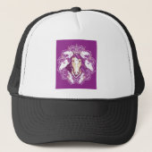 Casquette Unicorne pourpre Mandala (Devant)