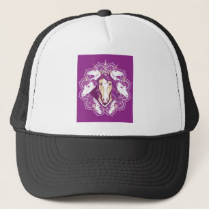 Casquette Unicorne pourpre Mandala
