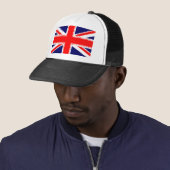 Casquette Union jack londres (En situation)