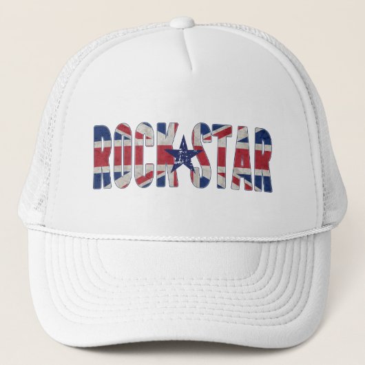 casquette Union Jack Rock Star (Devant)