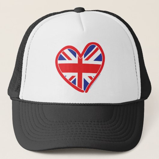 Casquette Union Jack Royal Heart (Devant)