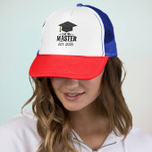 Casquette Unisex Red Baseball Cap "Call Me Master" 