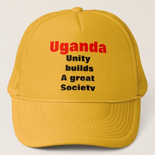 Casquette Unité de l'Ouganda (Devant)