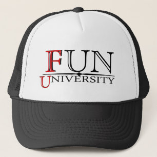 Casquette Université d'amusement cachée signifiant le