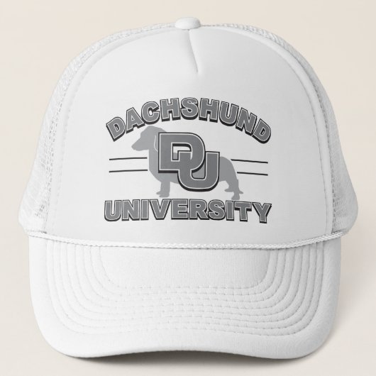 Casquette Université de Dachshund (Devant)