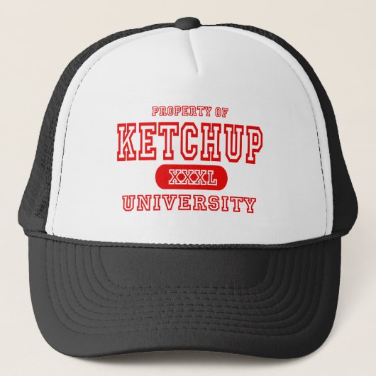Casquette Université de ketchup (Devant)