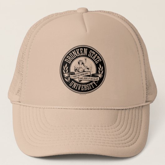 Casquette Université d'État de Drunken (Devant)