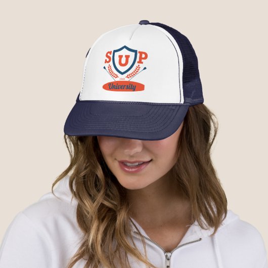 Casquette Université SUP (En situation)