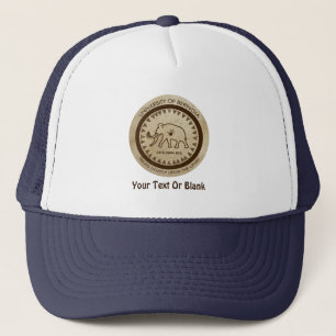 Casquette University of Beringia Woolly Mammoth Seal