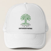 Casquette Unplugged Nature Circuit Tree USB (Devant)