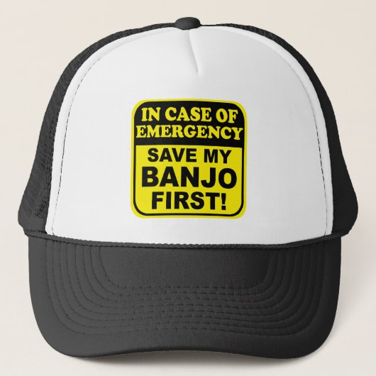 Casquette Urgence de banjo (Devant)