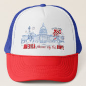 Casquette US 250 America's Anniversary Retro (Devant)