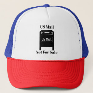 Casquette US Mail Pas De Vente Trucker Chapeau