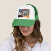 Casquette USA Flag Eagle Sunrise Tea Party (En situation)