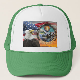 Casquette USA Flag Eagle Sunrise Tea Party