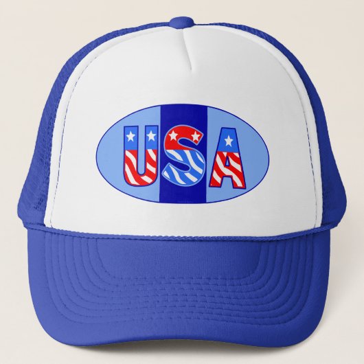 Casquette USA Oval (Devant)