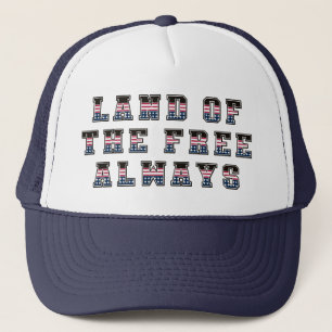 Casquette USA Patriotique Terre de Liberté